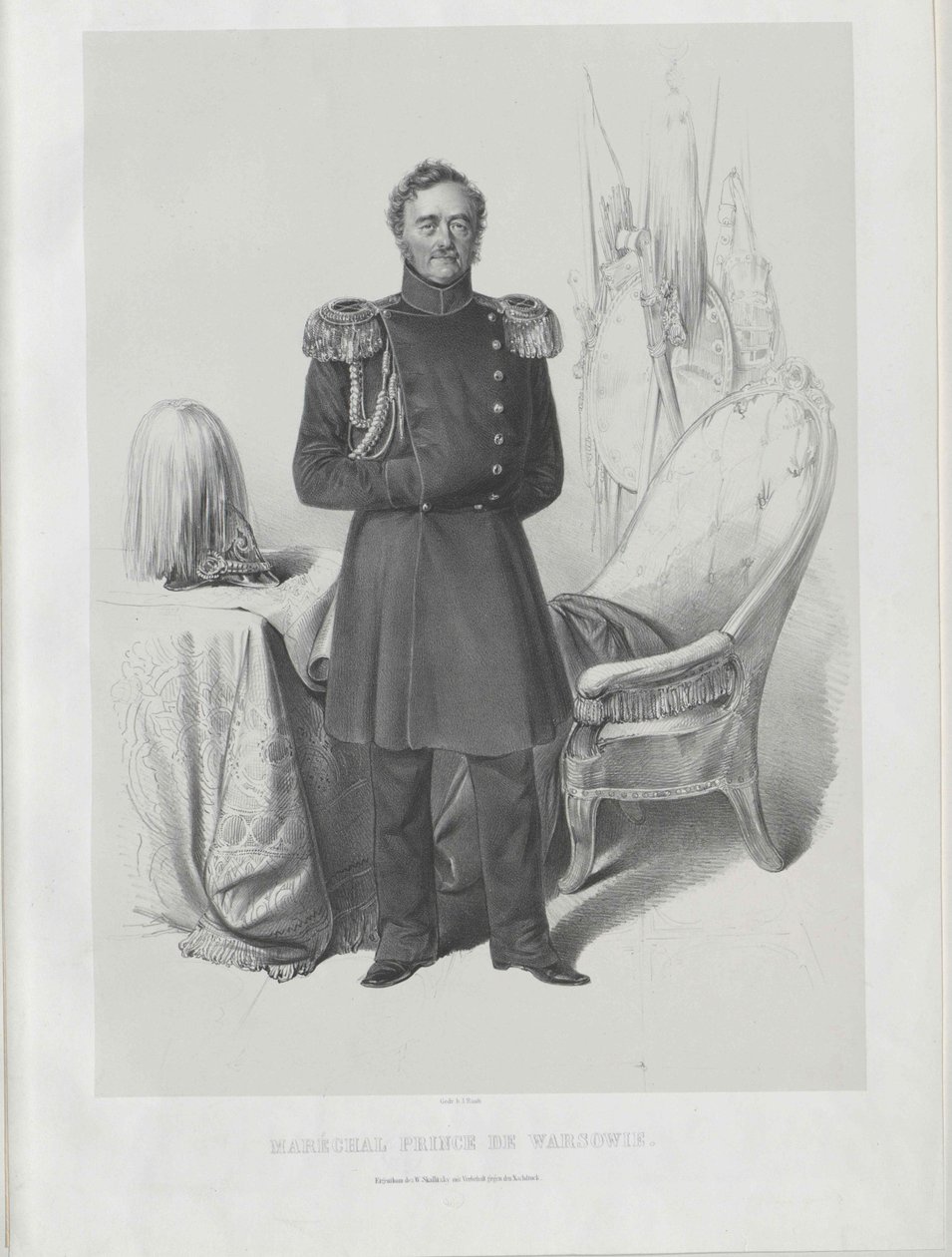 Ivan count Paskevich-Erivan de Artist Unknown