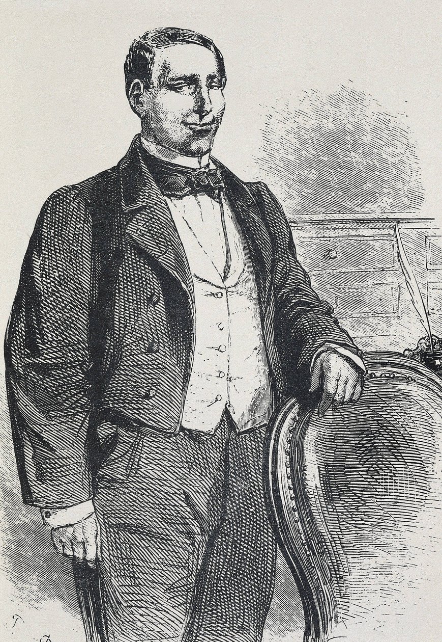 JUAREZ GARCIA, Benito (1806-1872) (aguafuerte) de Artist Unknown