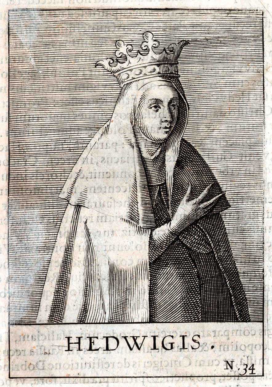 Jadwiga de Polonia (grabado) de Artist Unknown