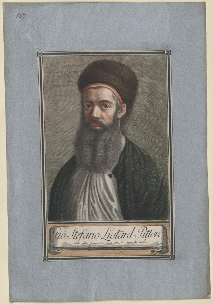 Jean Etienne Liotard (impresión) de Artist Unknown