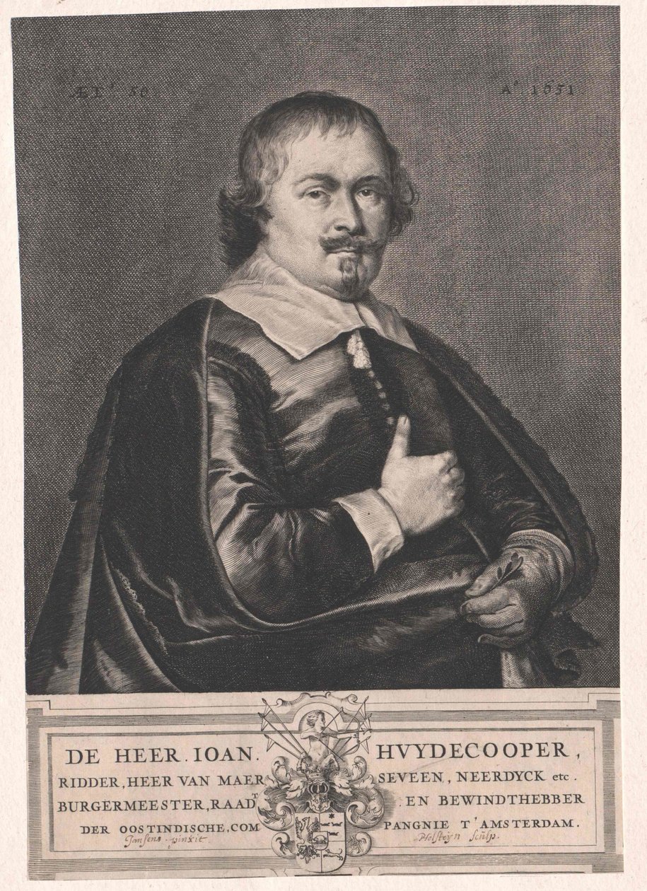 Johan Huydecoper de Artist Unknown