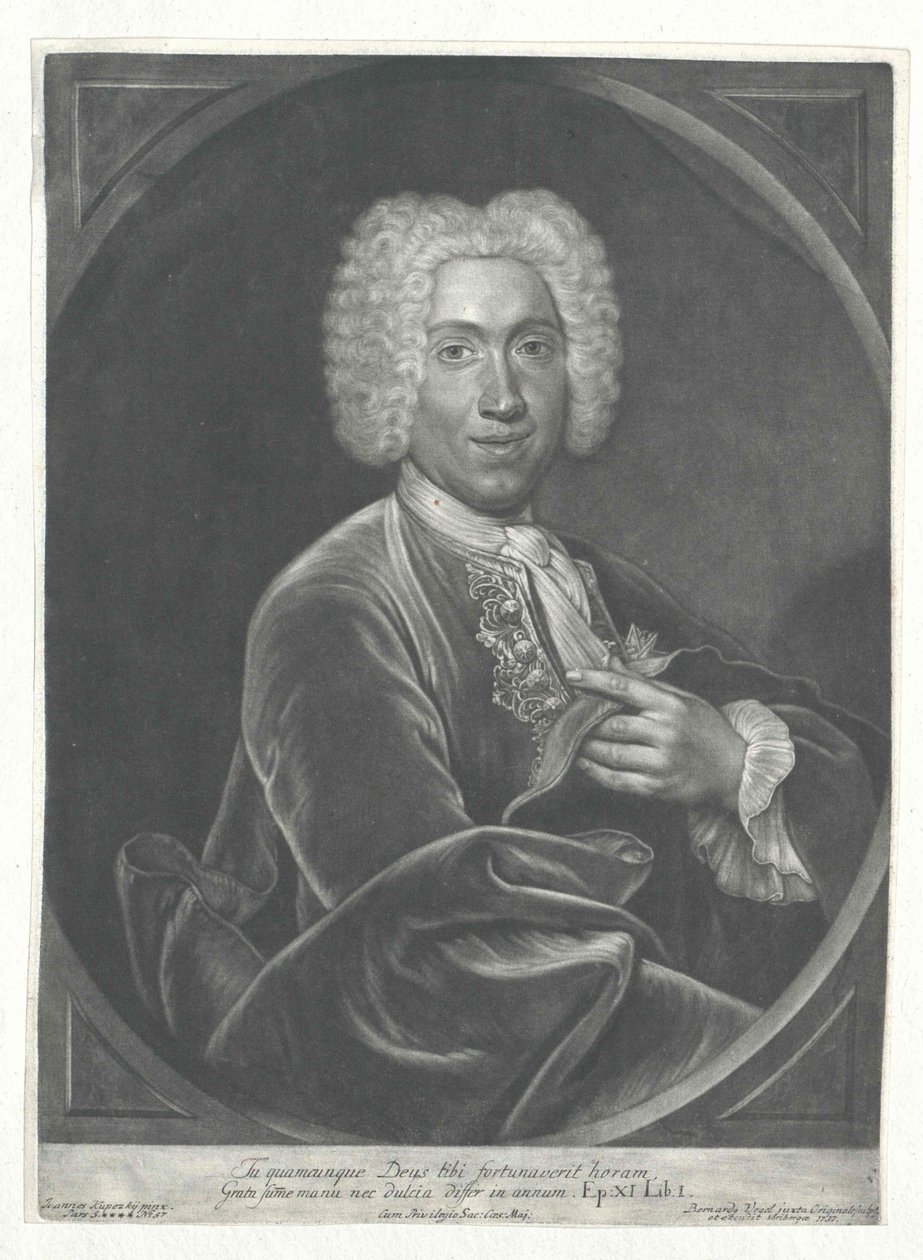 Johann Frederick barón Bachoff de lifelike de Artist Unknown