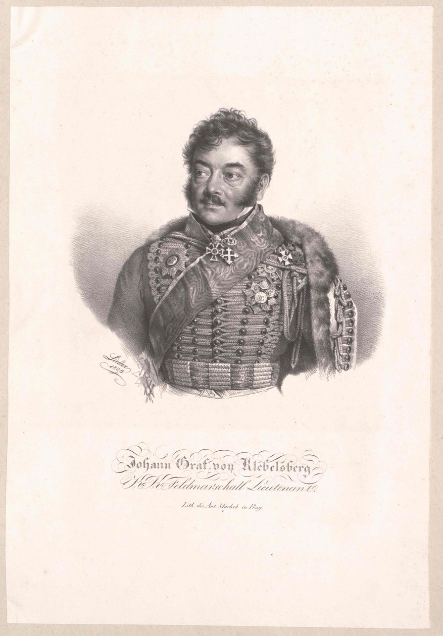 Johann Nepomuk Conde de Klebelsberg de Artist Unknown