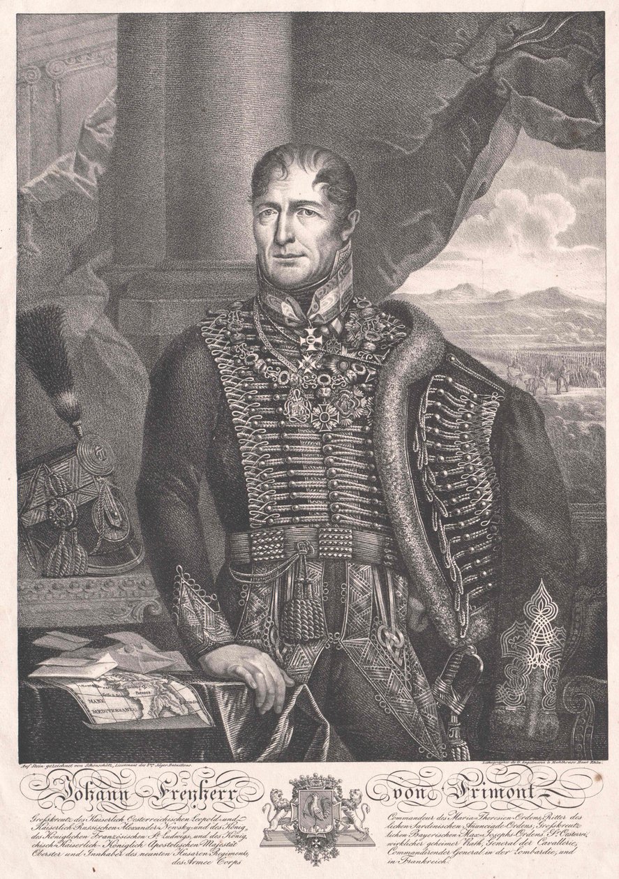 Johann conde Frimont von Palota de Artist Unknown