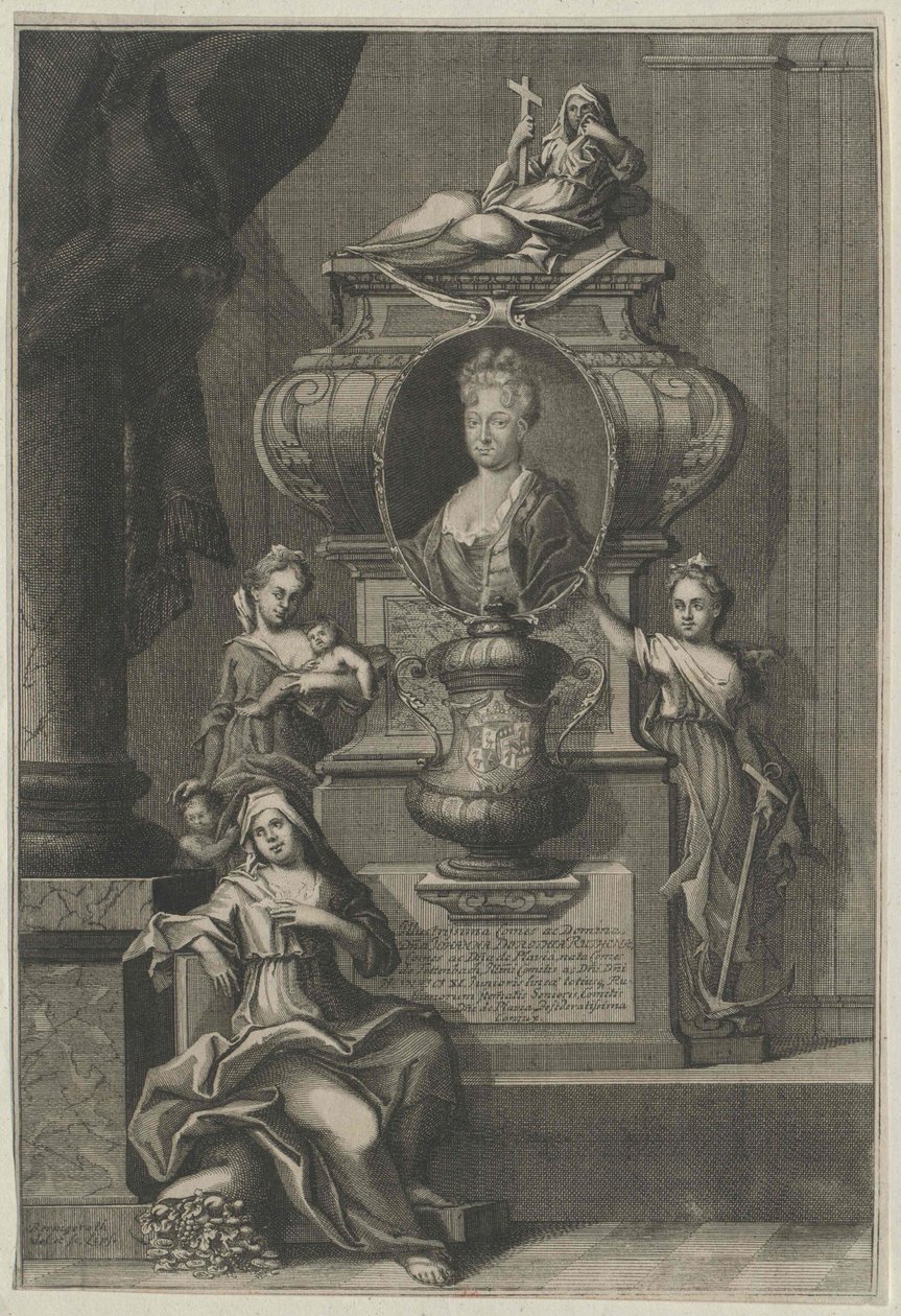 Johanna Dorothea condesa Tattenbach-Geilsdorf de Artist Unknown