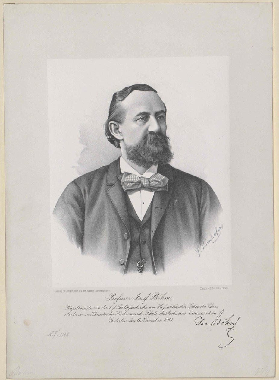 Joseph Boehm (imprimir) de Artist Unknown