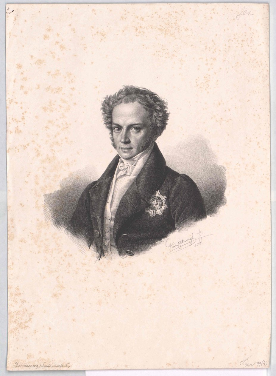 Joseph Ludwig Conde de Armansperg (imprimir) de Artist Unknown