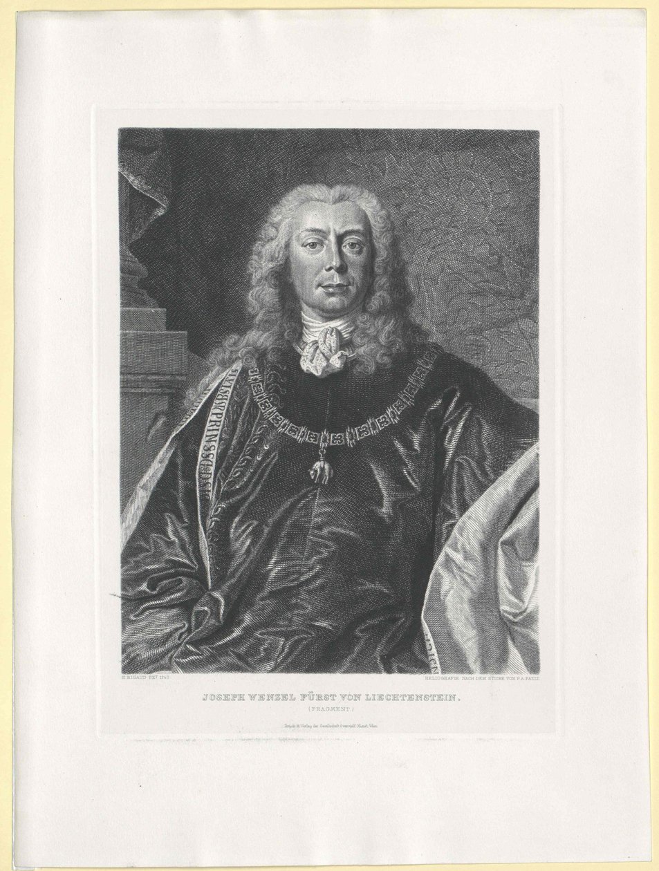 Joseph Wenzel conde de Liechtenstein de Artist Unknown