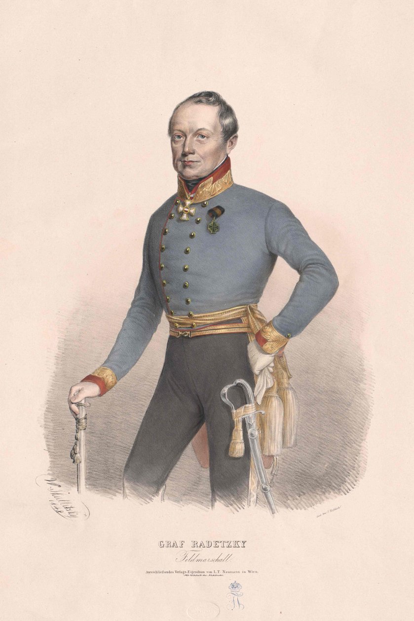 Joseph conde Radetzky de Radetz de Artist Unknown