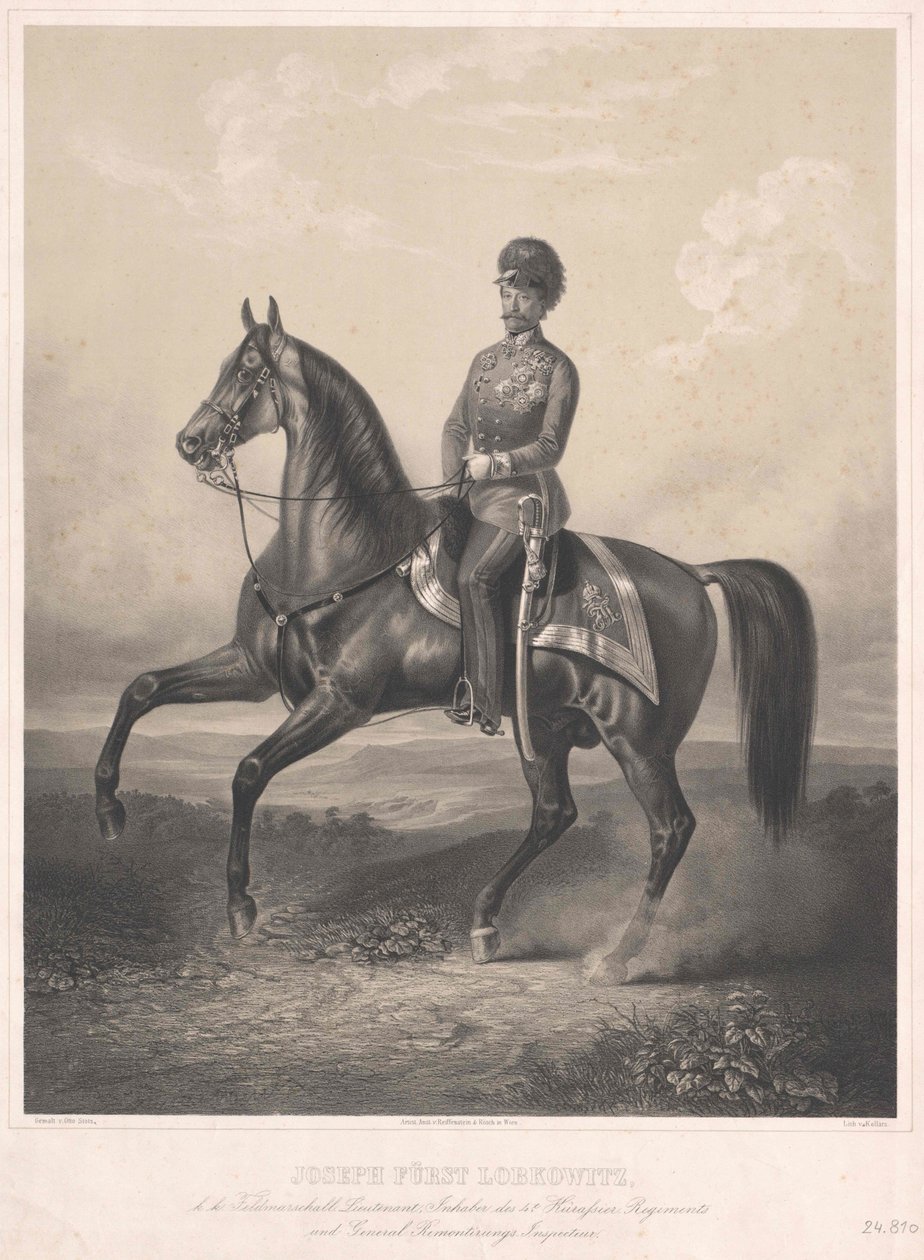 Príncipe Joseph Lobkowitz de Artist Unknown
