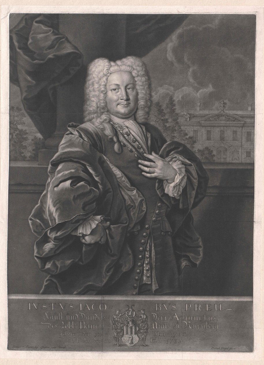Justus Jacob Preu de Artist Unknown