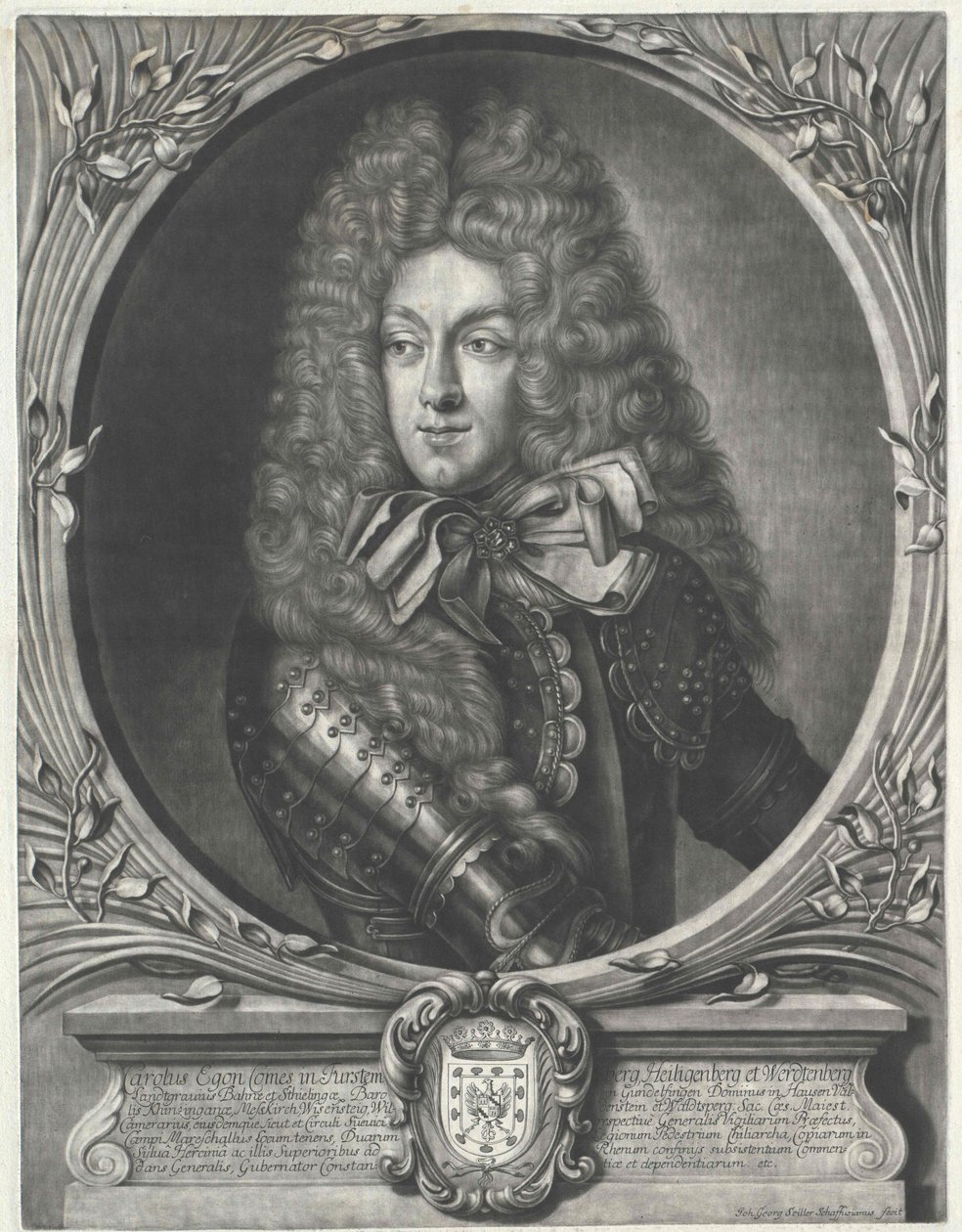 Karl Egon conde de Fuerstenberg de Artist Unknown