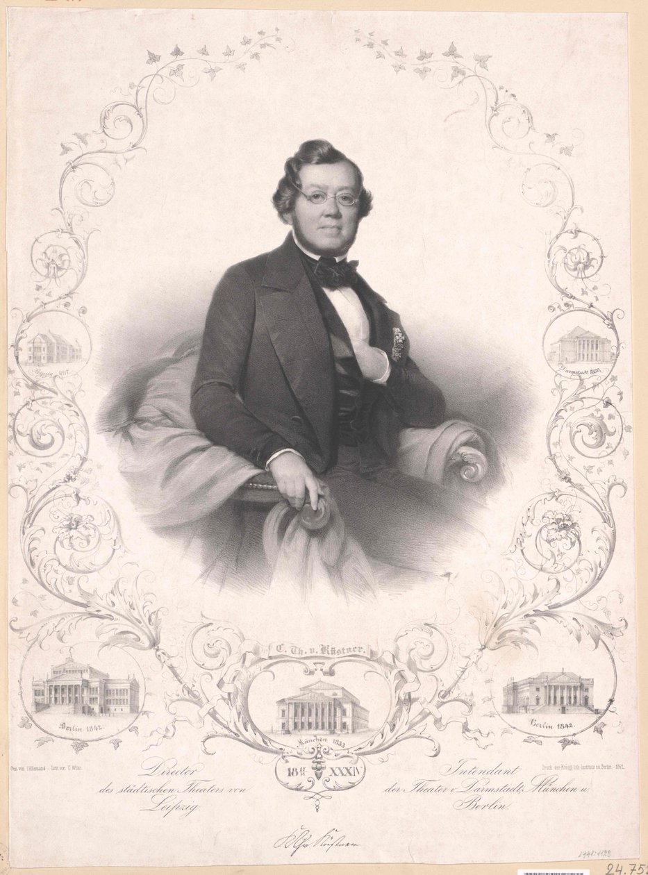 Karl Theodor von Kuestner de Artist Unknown