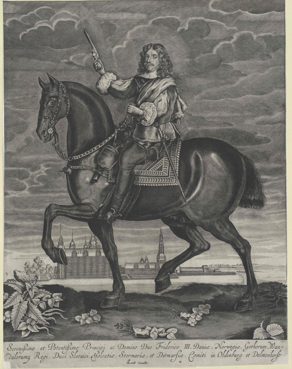 Rey de Dinamarca Federico III de Artist Unknown