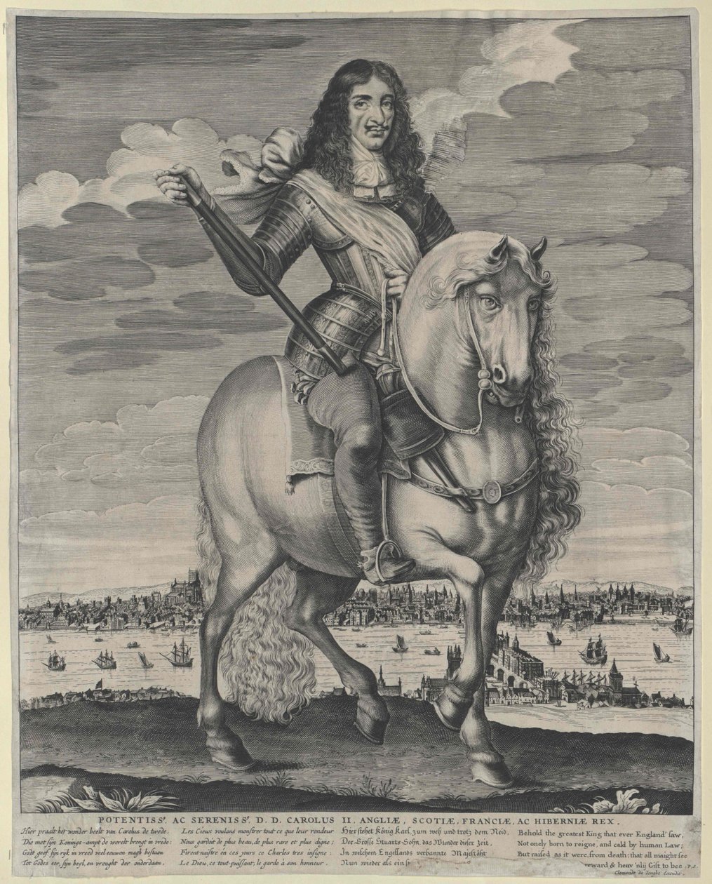 Rey de Inglaterra Carlos II de Artist Unknown