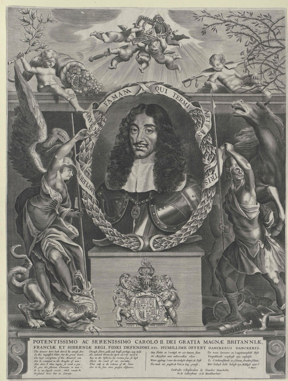 Rey de Inglaterra Carlos II de Artist Unknown