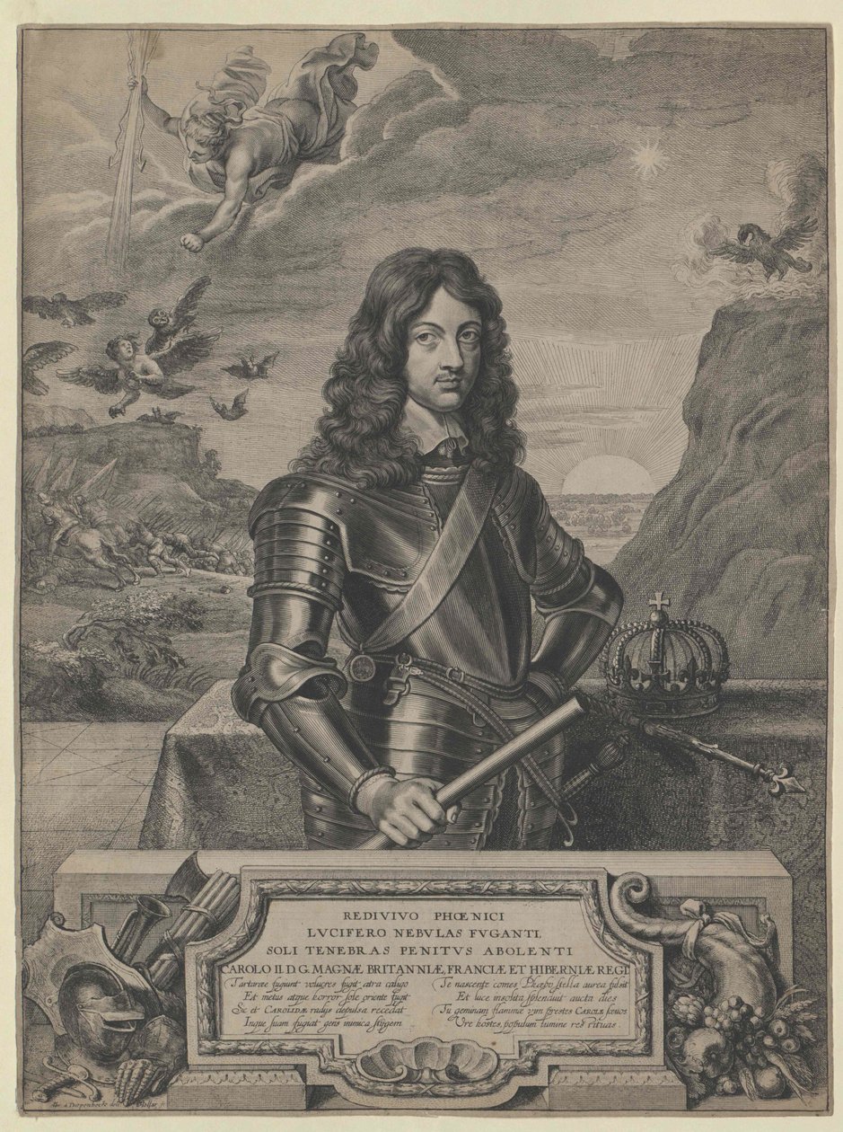 Rey de Inglaterra Carlos II de Artist Unknown