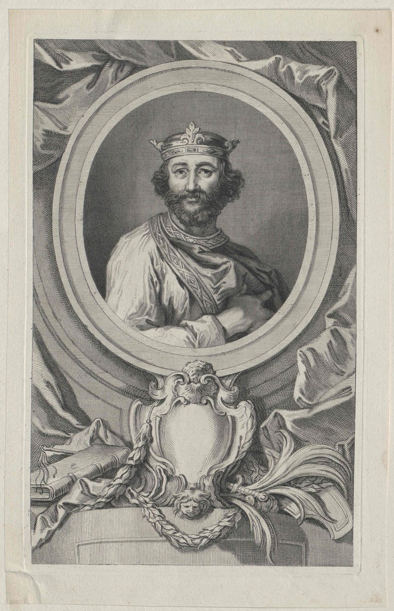Rey de Inglaterra Eduardo I (imprimir) de Artist Unknown