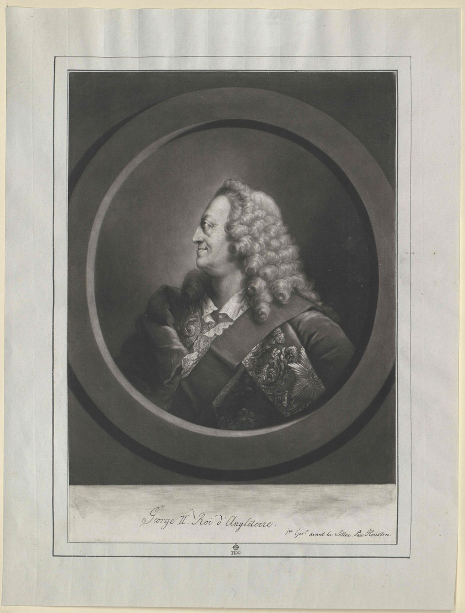 Rey de Inglaterra Elector de Hannover Jorge II de Artist Unknown