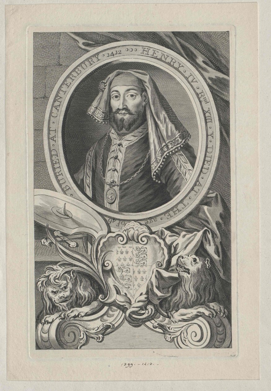 Rey de Inglaterra Enrique IV de Artist Unknown