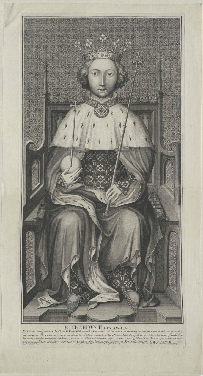 Rey de Inglaterra Ricardo II de Artist Unknown