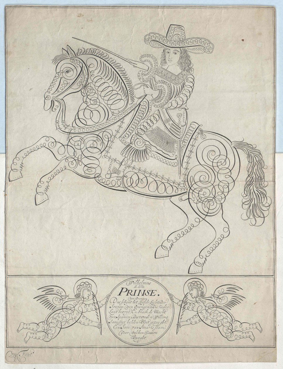 Rey de Inglaterra Guillermo III de Artist Unknown