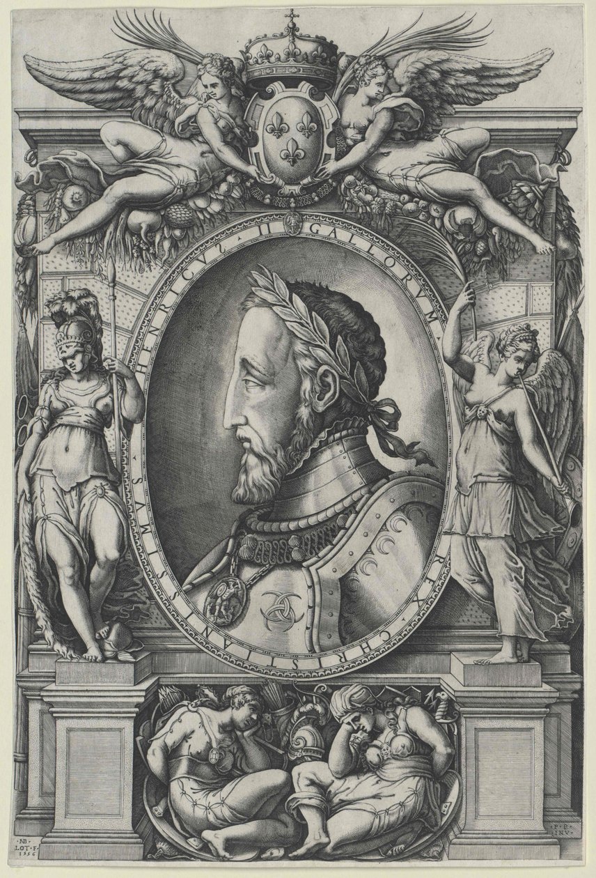 Rey de Francia Enrique II de Artist Unknown