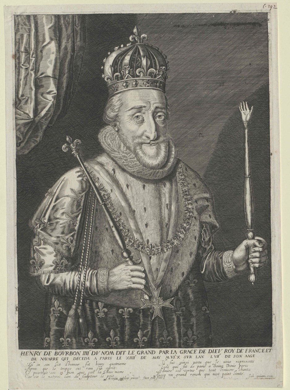 Rey de Francia Enrique IV de Artist Unknown