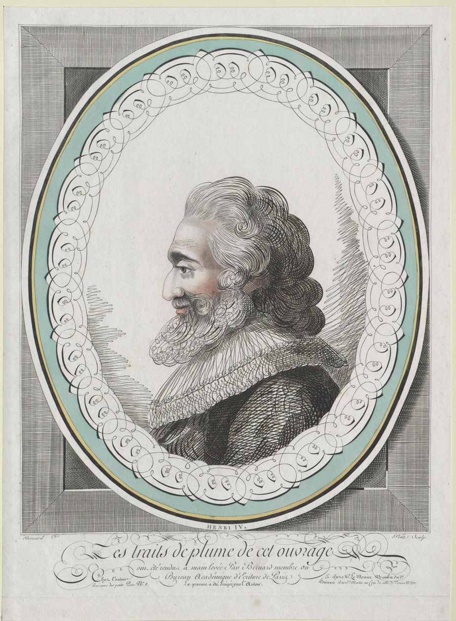 Rey de Francia Enrique IV de Artist Unknown