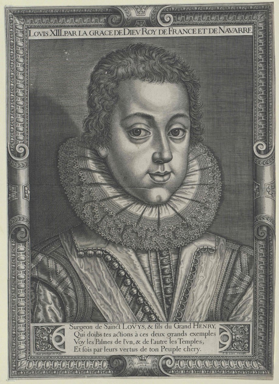 Rey de Francia Luis XIII de Artist Unknown