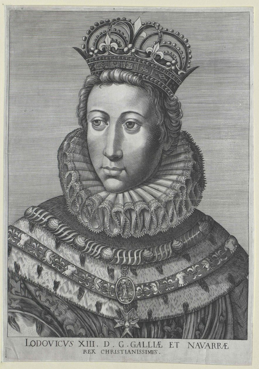 Rey de Francia Luis XIII de Artist Unknown