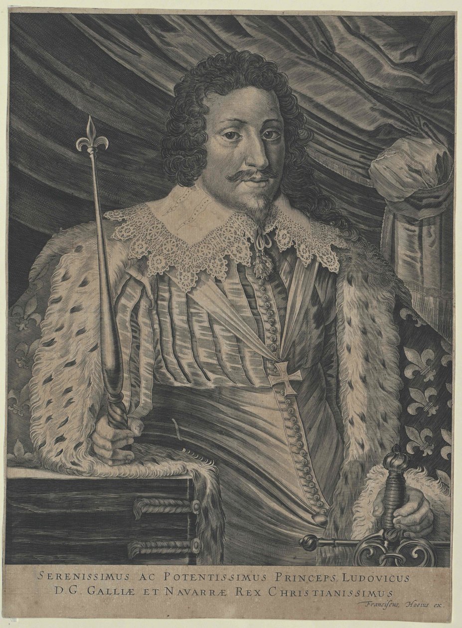 Rey de Francia Luis XIII de Artist Unknown