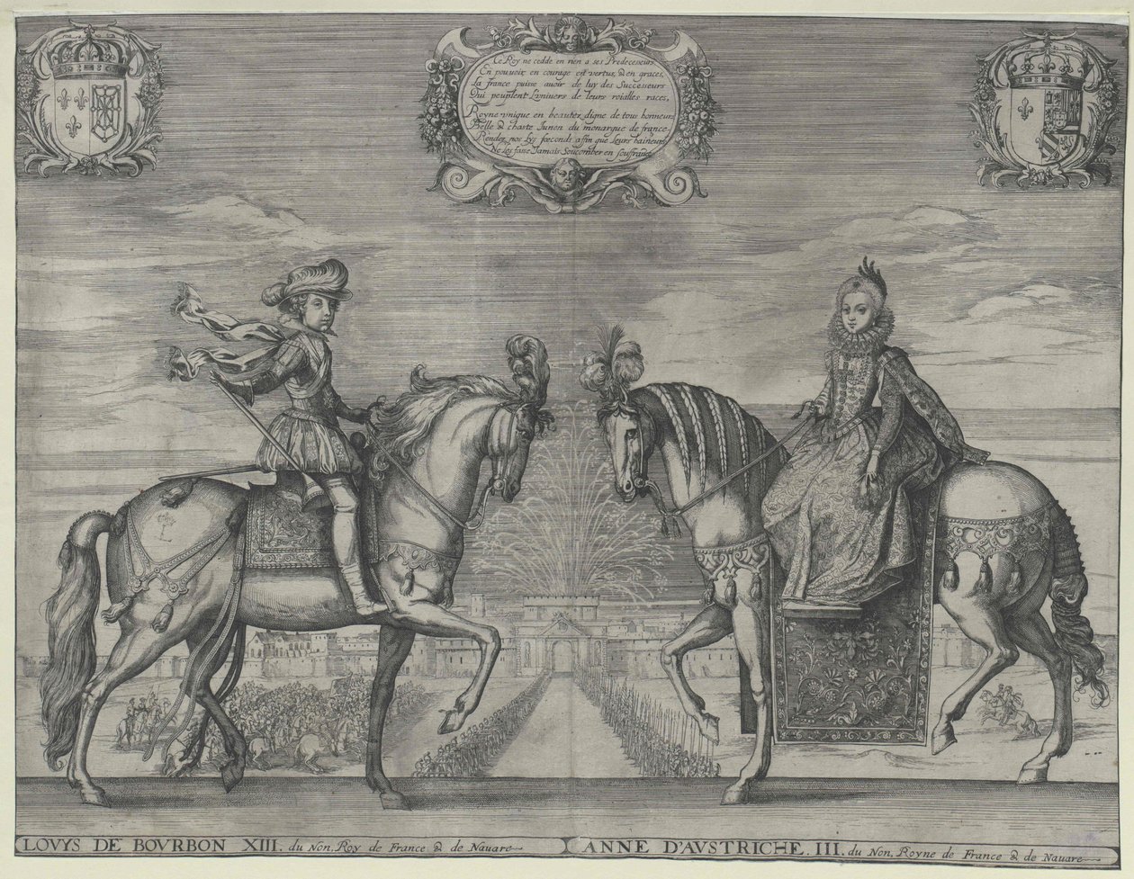 Rey de Francia Luis XIII de Artist Unknown