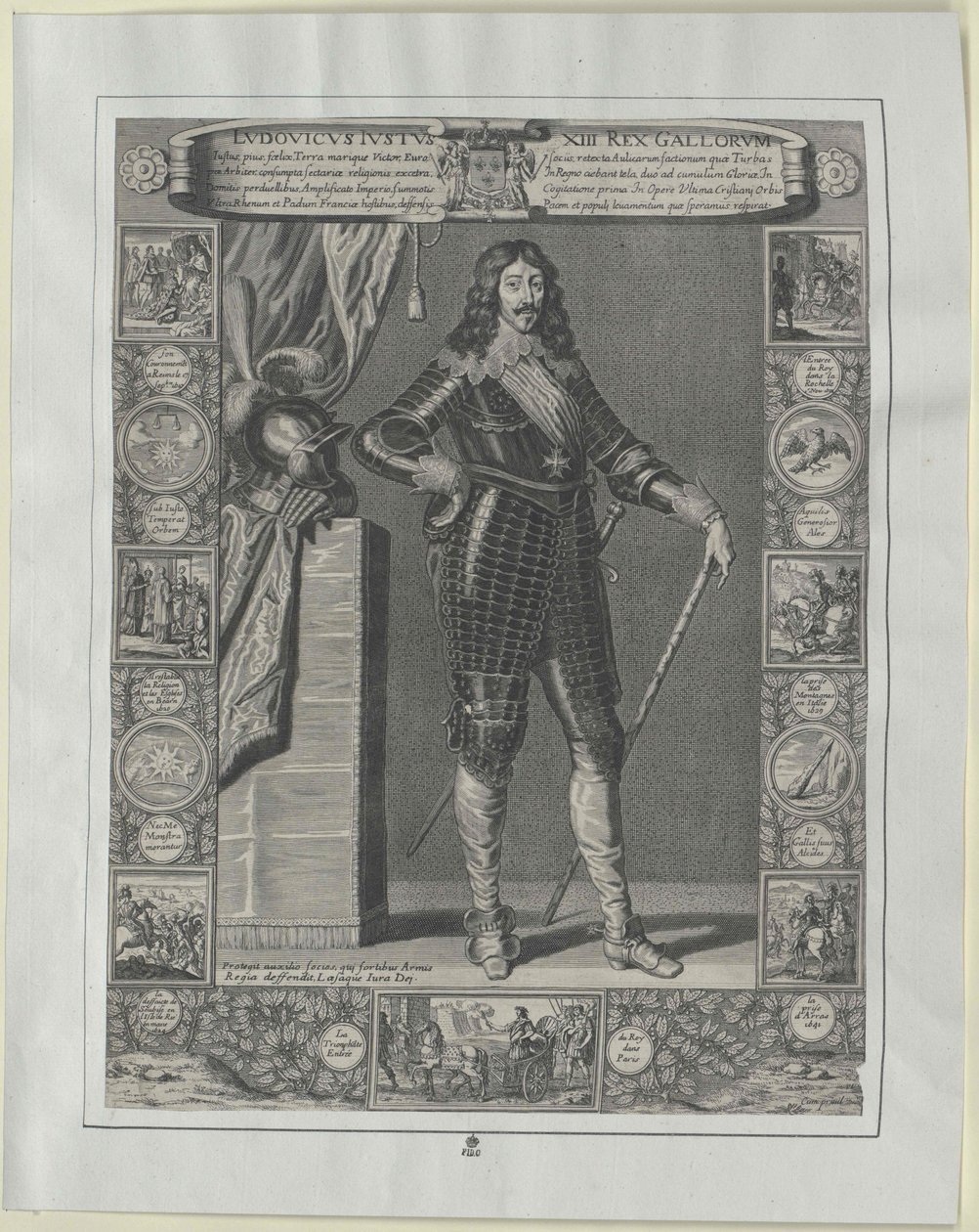 Rey de Francia Luis XIII de Artist Unknown