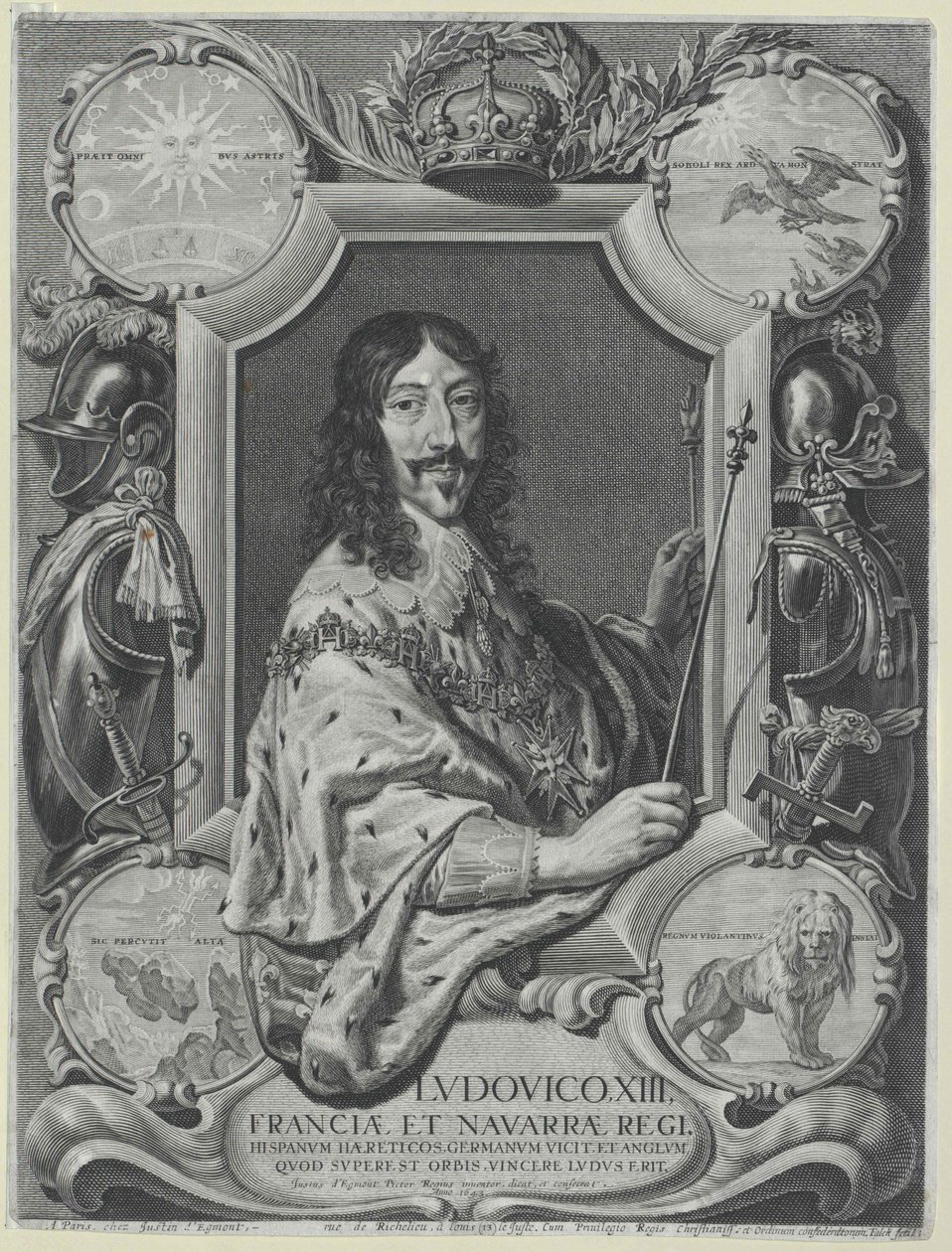 Rey de Francia Luis XIII de Artist Unknown