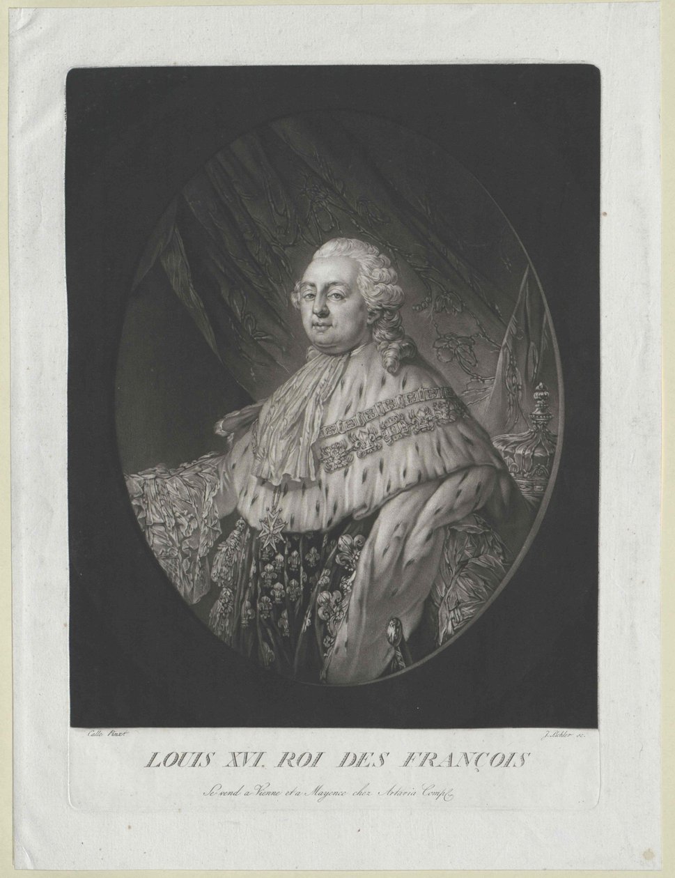 Rey de Francia Luis XVI de Artist Unknown