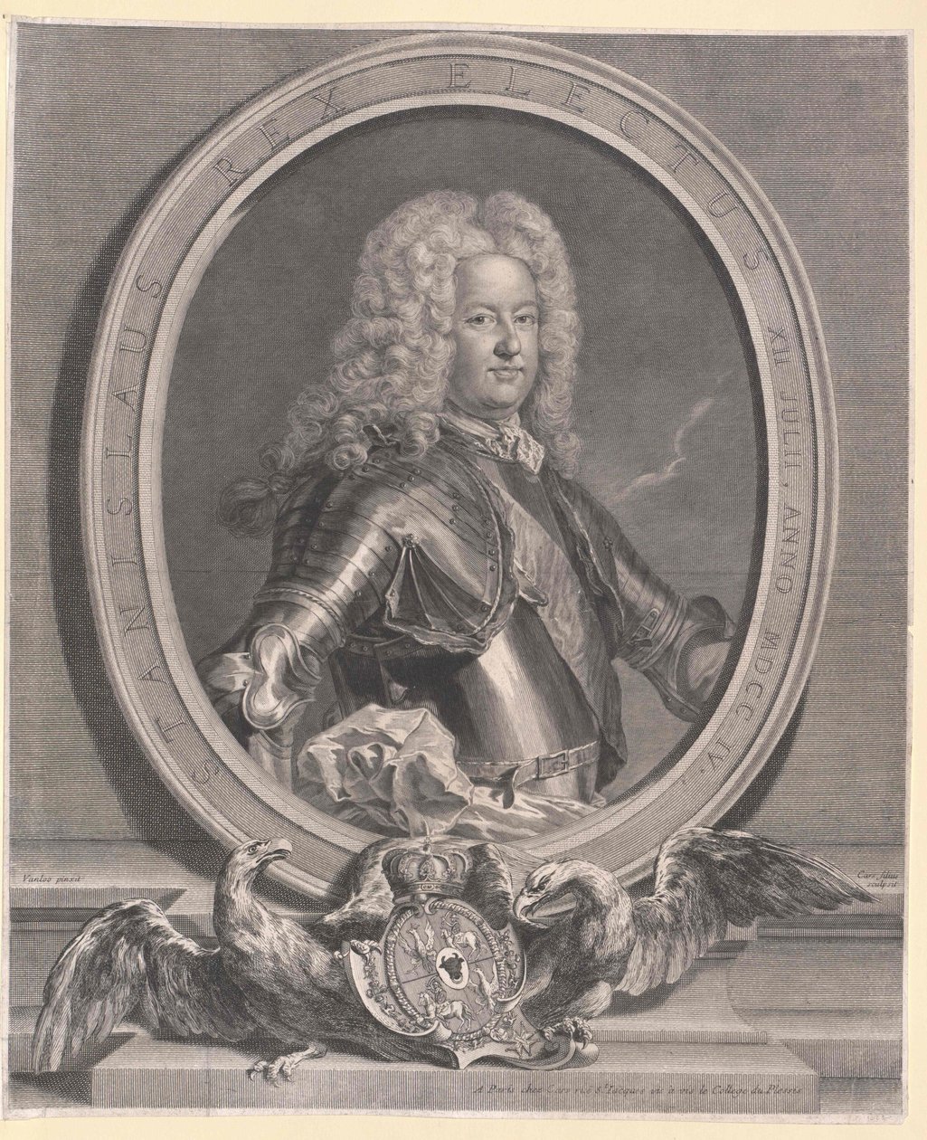 Rey de Polonia Estanislao I de Artist Unknown