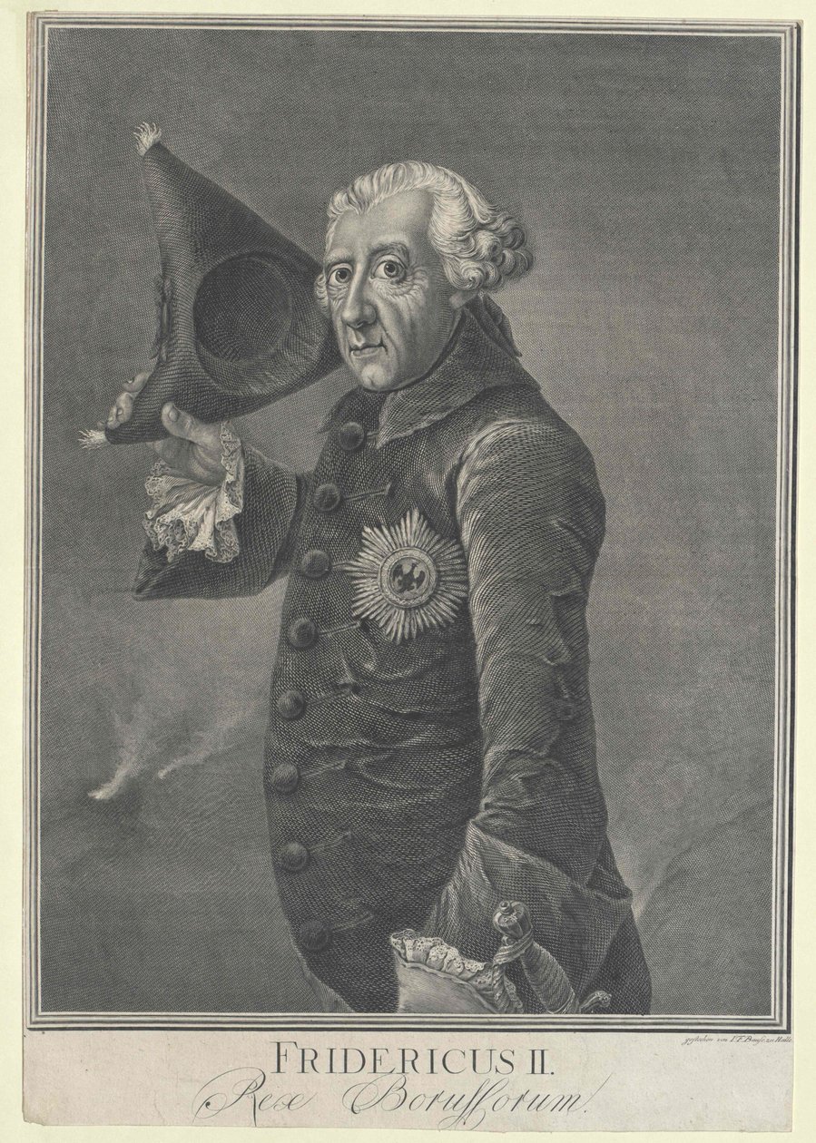 Rey de Prusia Federico II de Artist Unknown