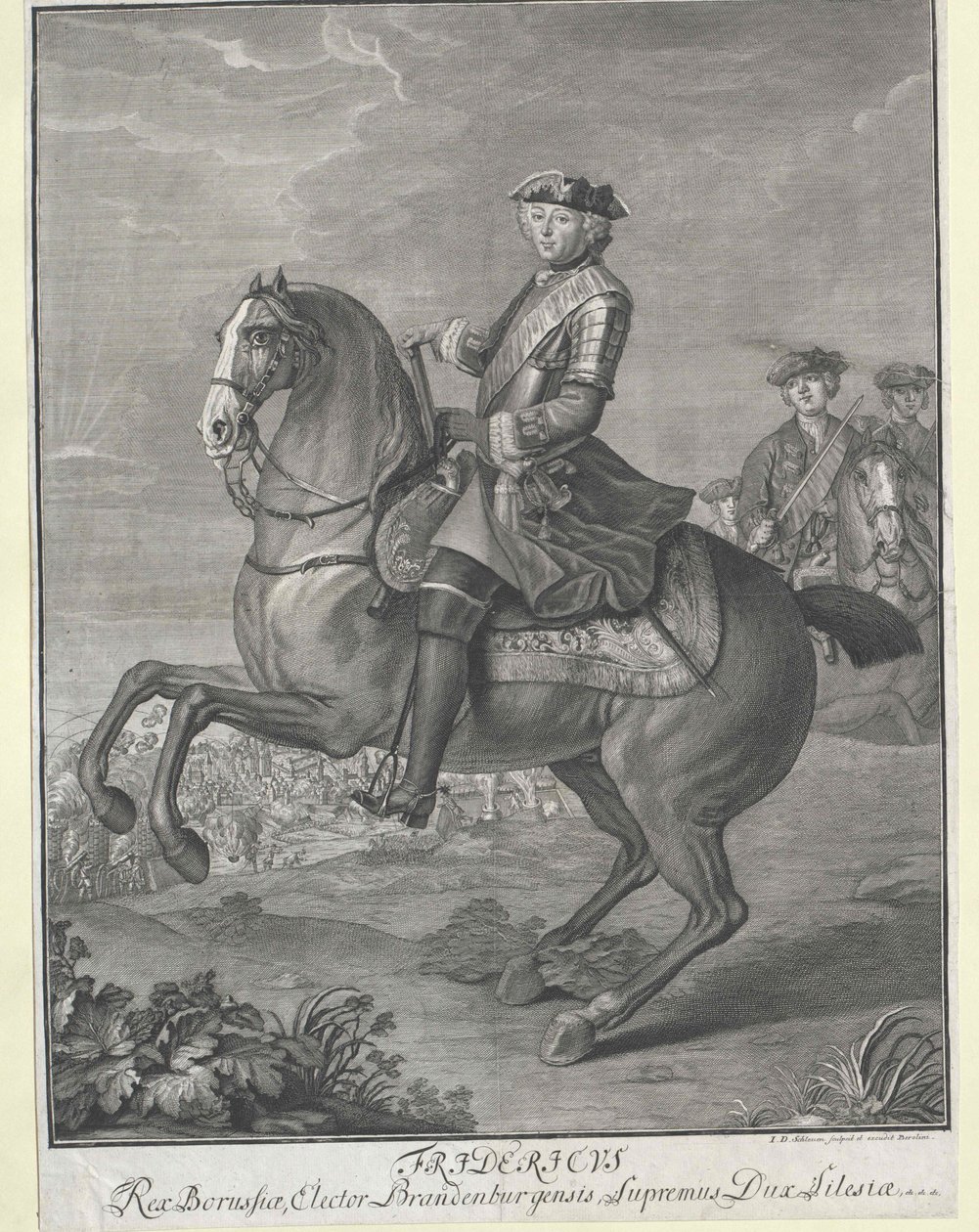 Rey de Prusia Federico II de Artist Unknown