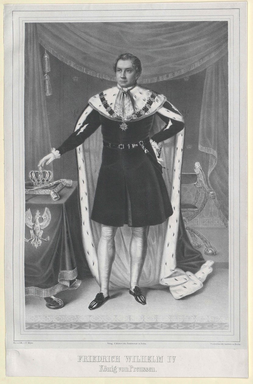 Rey de Prusia Federico Guillermo IV de Artist Unknown