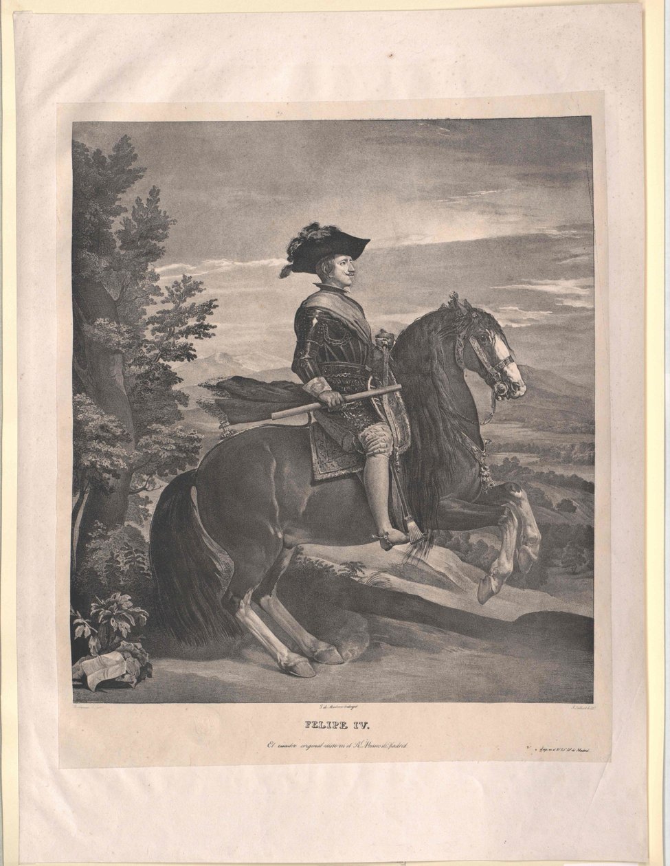 Rey de España Felipe IV de Artist Unknown