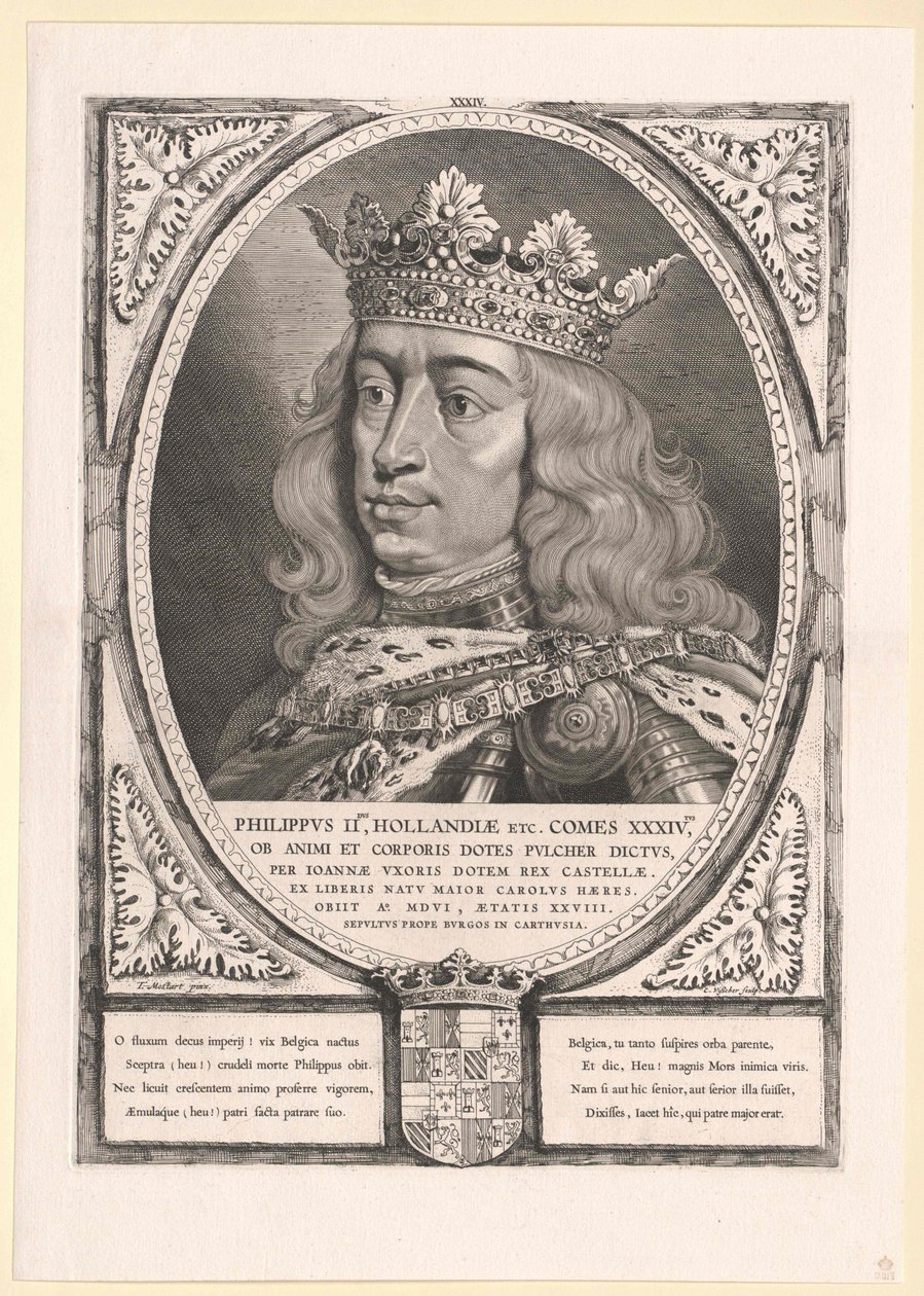 Rey de España Felipe I de Artist Unknown