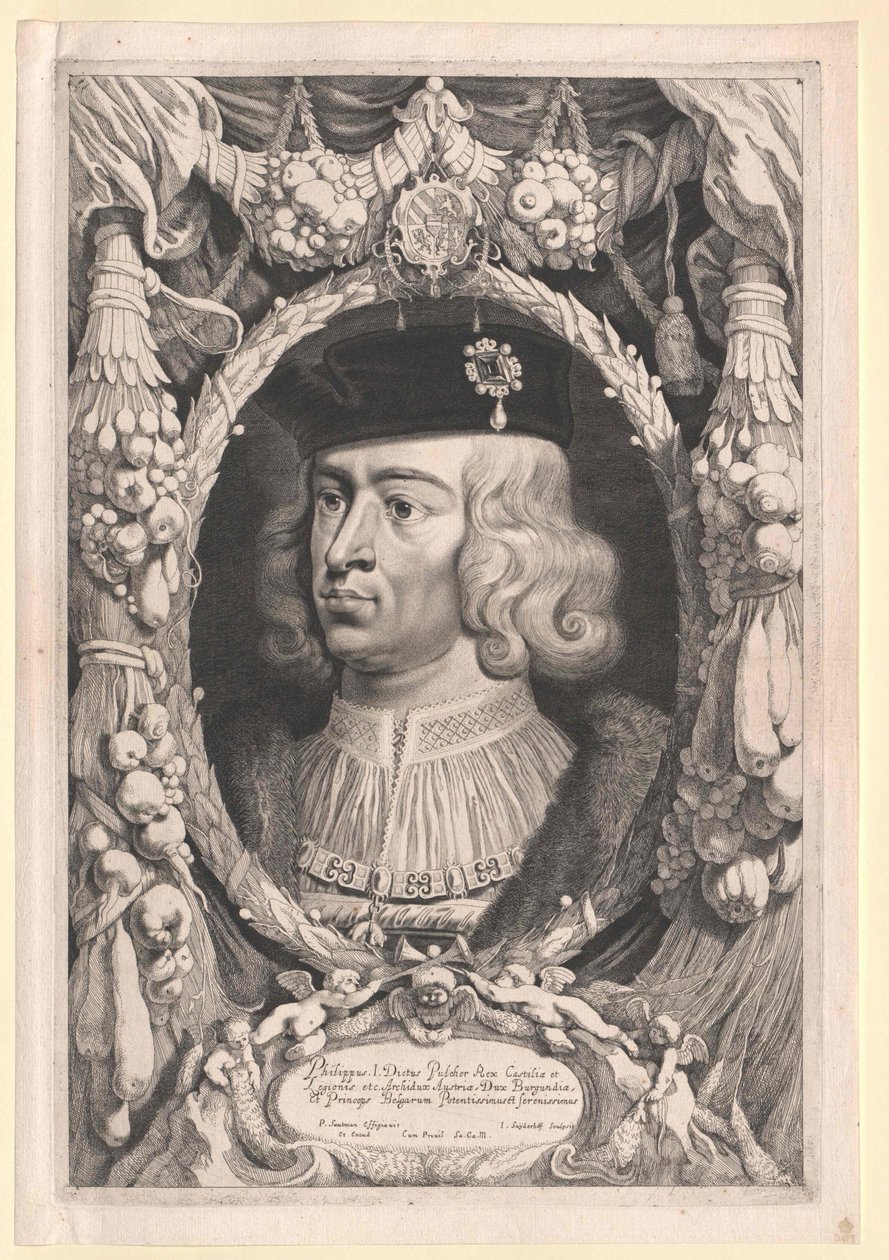 Rey de España Felipe I de la bella de Artist Unknown