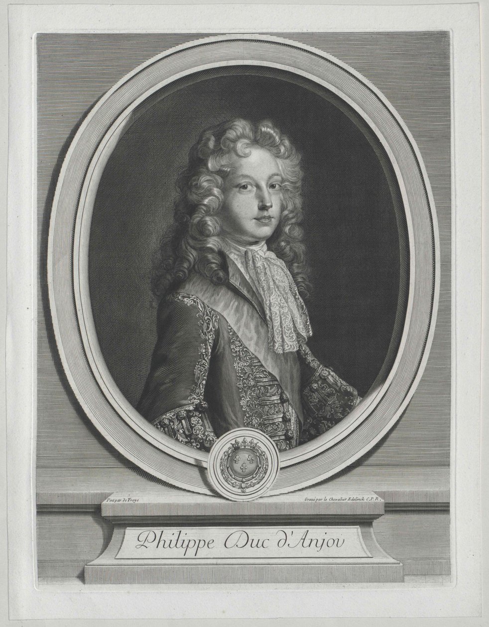 Rey de España Felipe V. de Artist Unknown