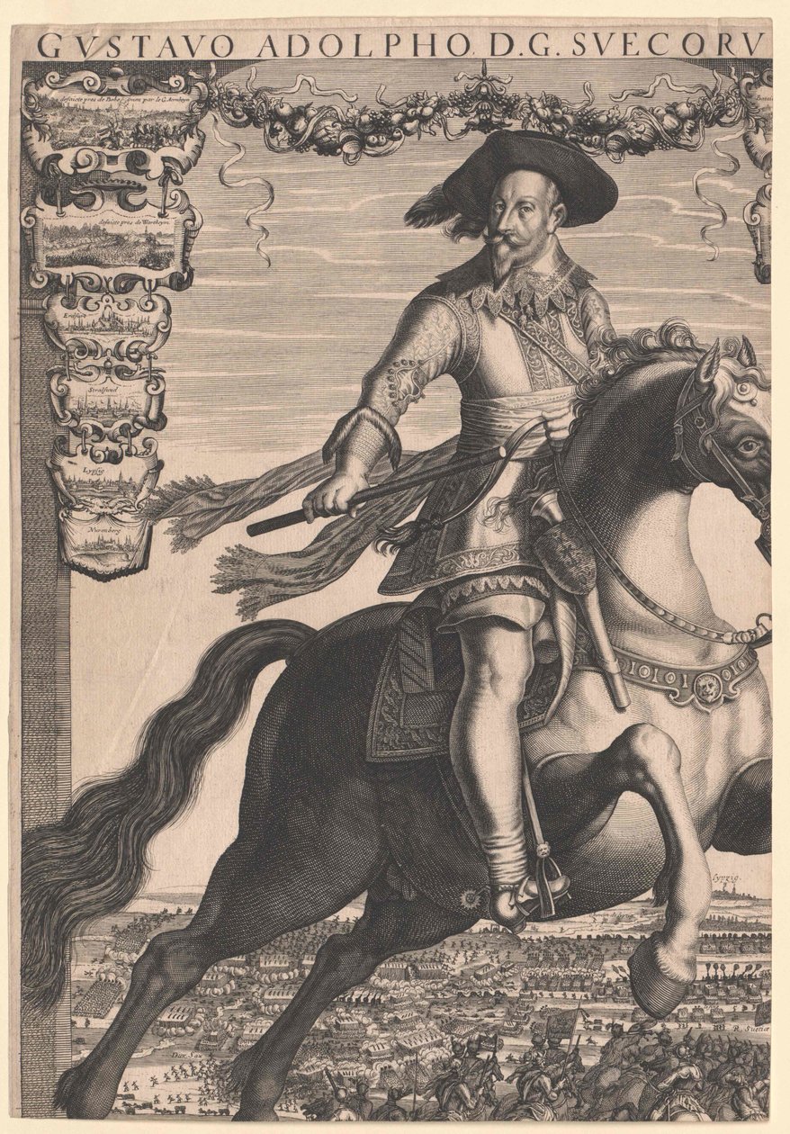 Rey de Suecia Gustavo Adolfo de Suecia de Artist Unknown