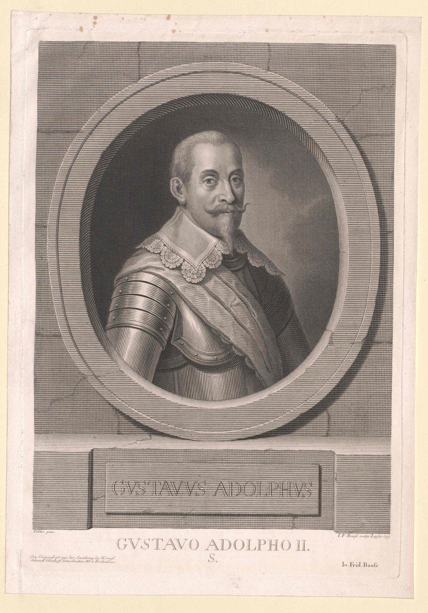 Rey de Suecia Gustavo Adolfo de Suecia de Artist Unknown