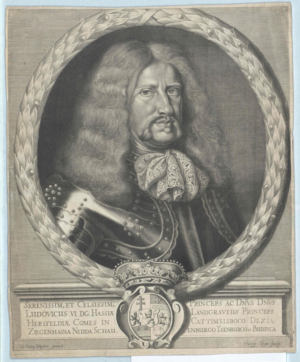Landgrave de Hesse-Darmstadt Lewis VI de Artist Unknown