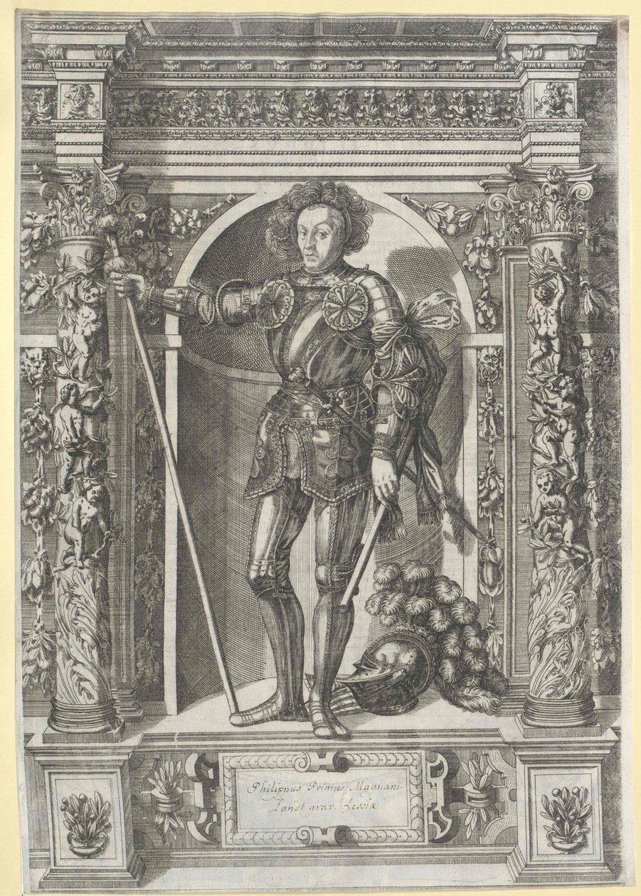 Landgrave de Hesse Philipp I el noble de Artist Unknown