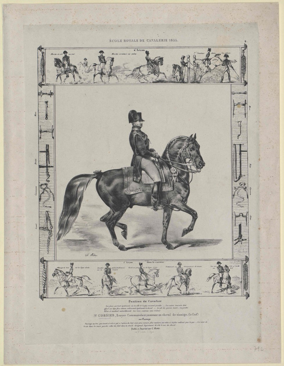 Vivió hacia 1833 Cordier de Artist Unknown