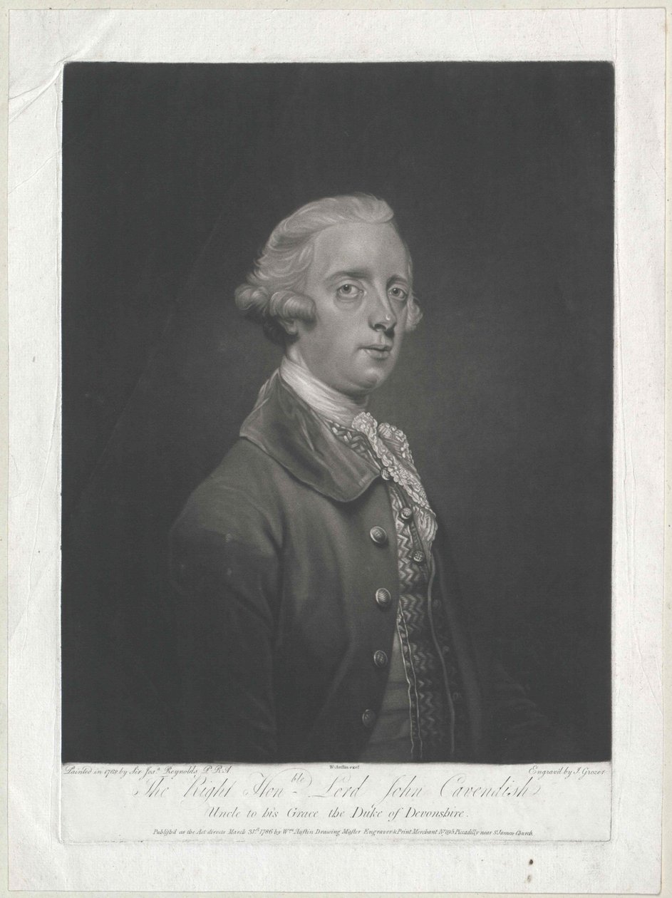 Lord John Cavendish de Artist Unknown